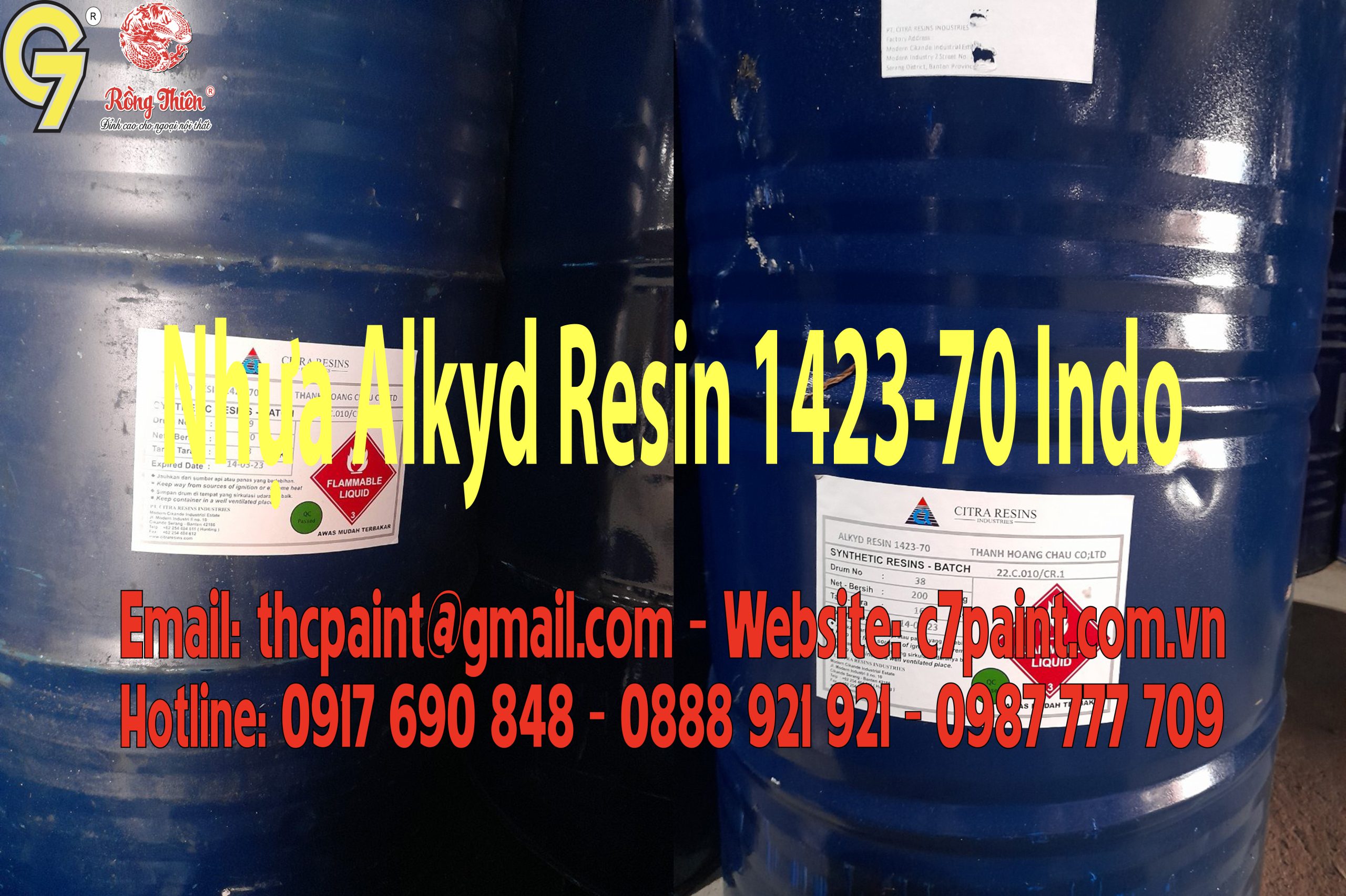 Nhựa alkyd resin 1423 – 70