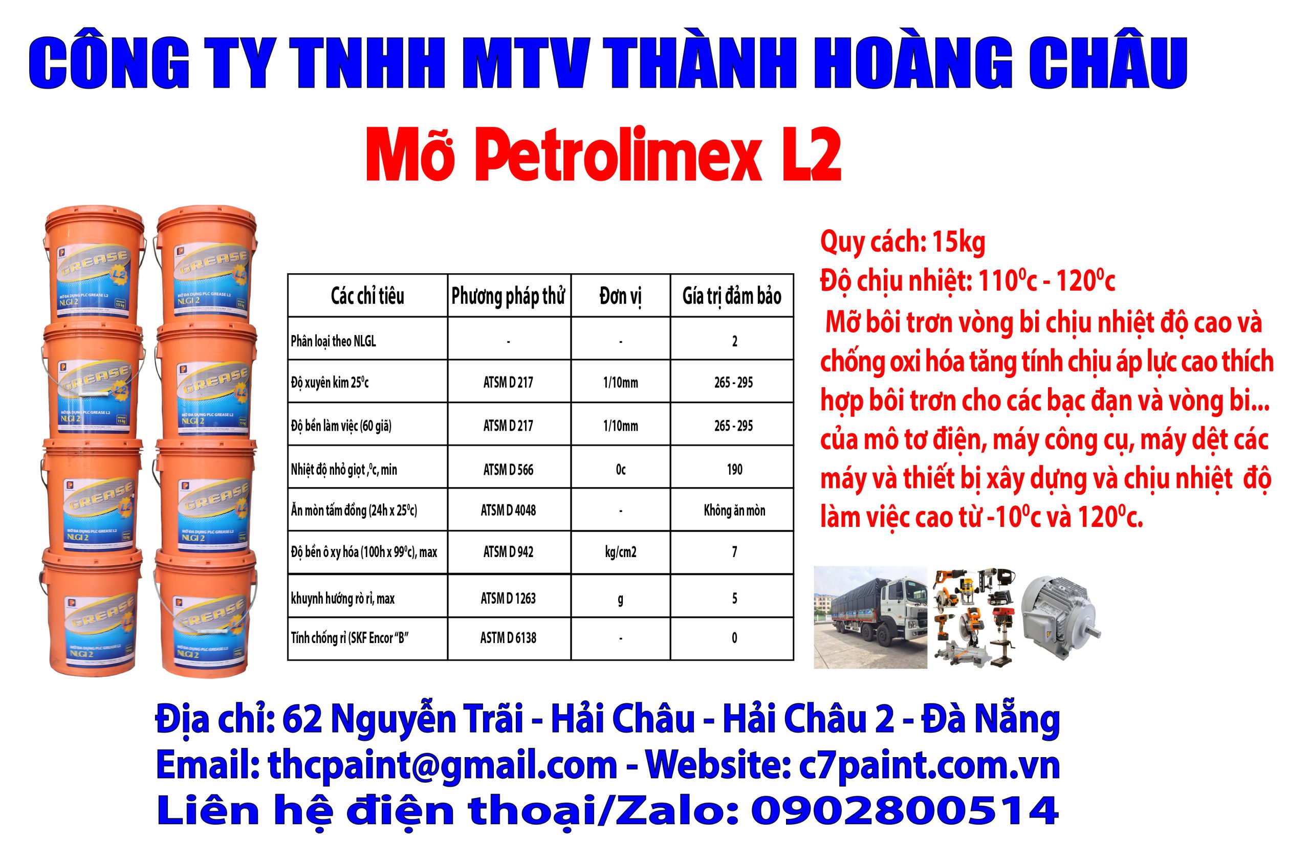 Mỡ Petrolimex L2