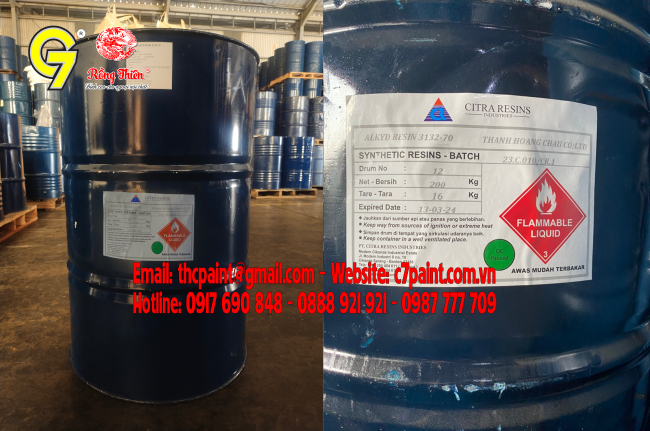 Nhựa Alkyd Resin 3132-70 Cintra