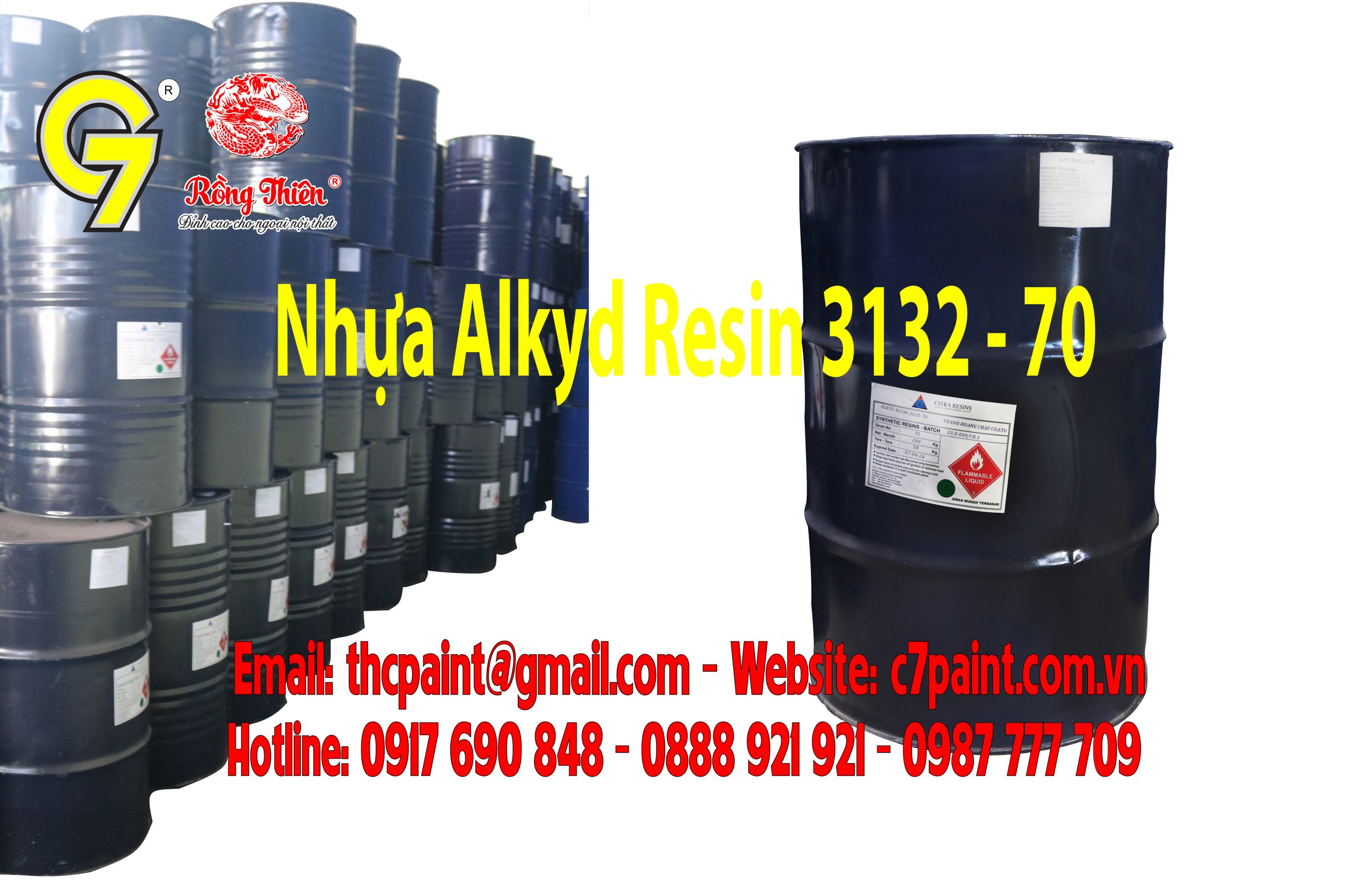 Nhựa Alkyd Resin 3132-70 Cintra